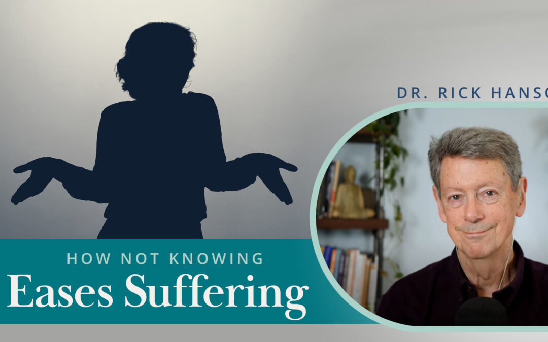 Meditation + Talk: How “Not Knowing” Dissolves Suffering