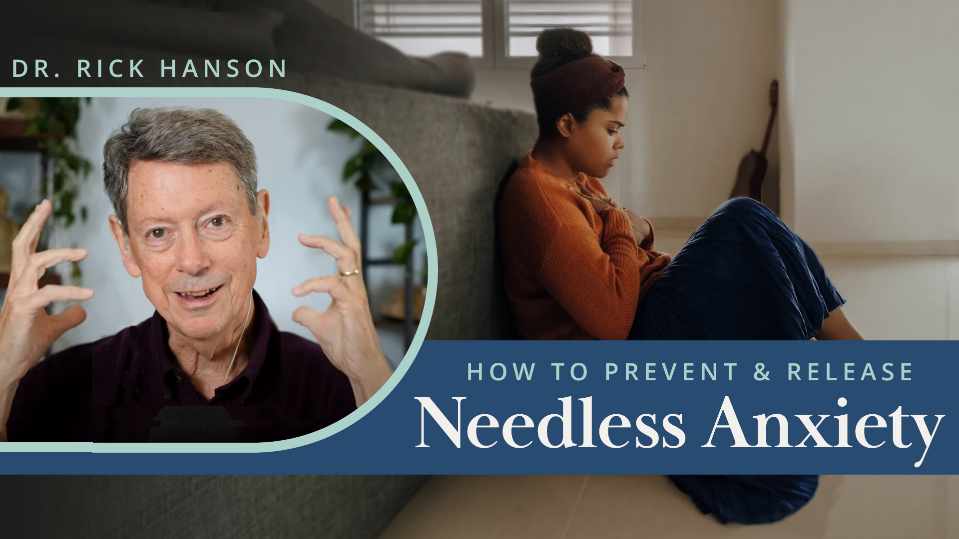 Meditation + Talk: How to Prevent and Release Needless Anxiety