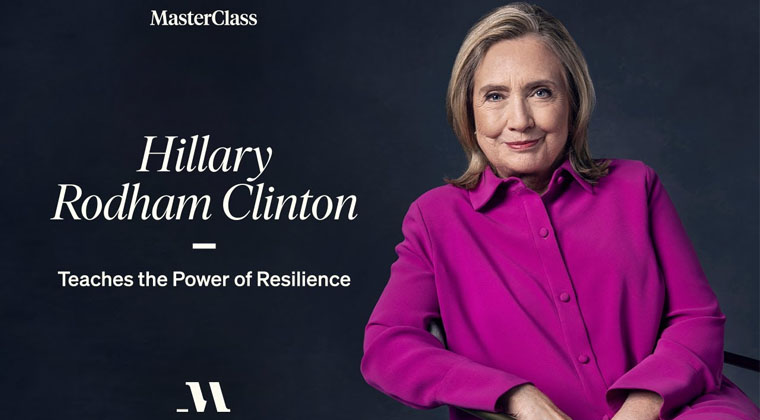 Hillary Clinton Teaches Resilience Courses