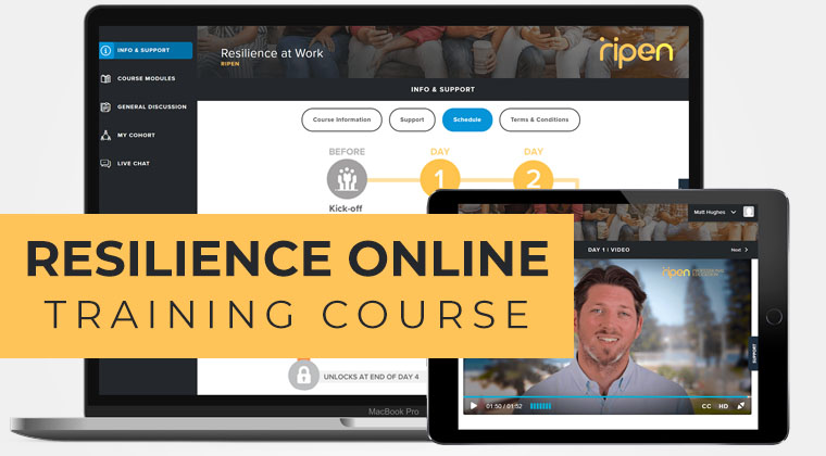 Ripen Resilience Online Training Course, Resilience Courses