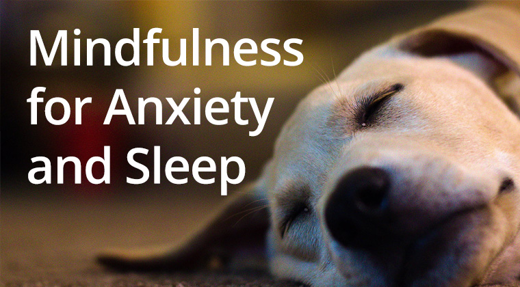 Mindfulness and Anxiety for Sleep - Anxiety Courses