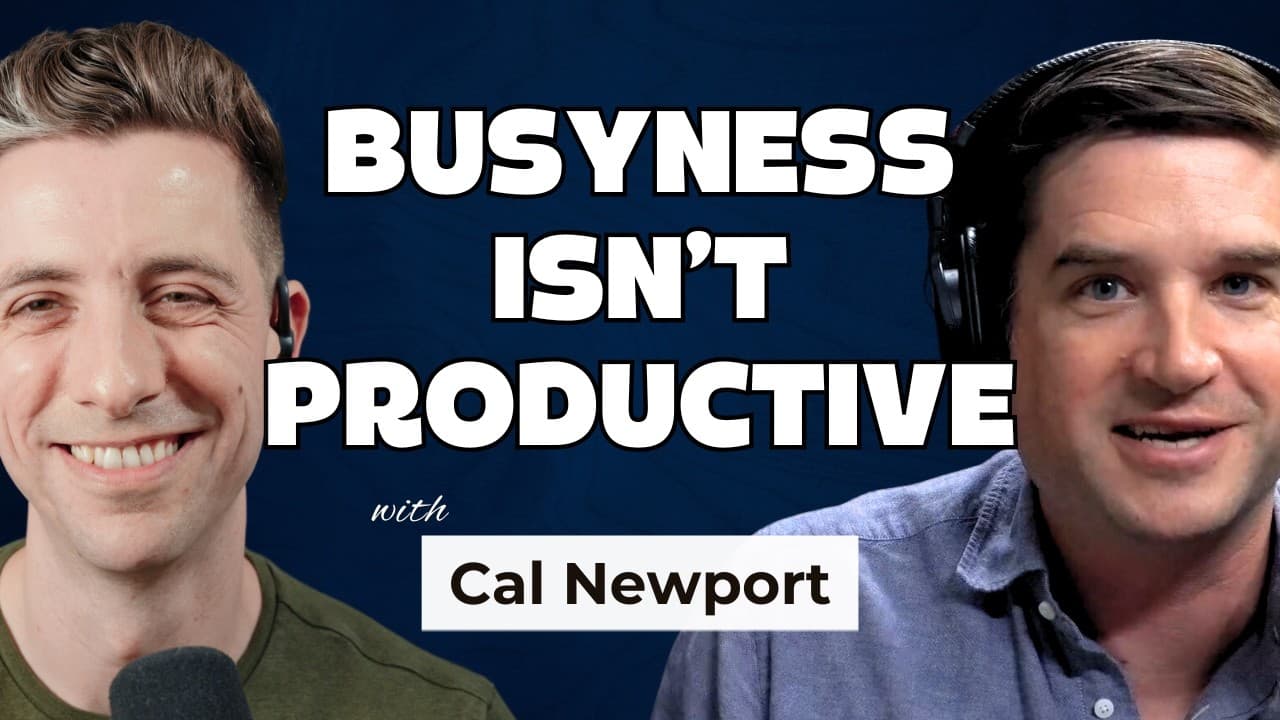 Being Well Podcast: Rethinking Productivity with Cal Newport