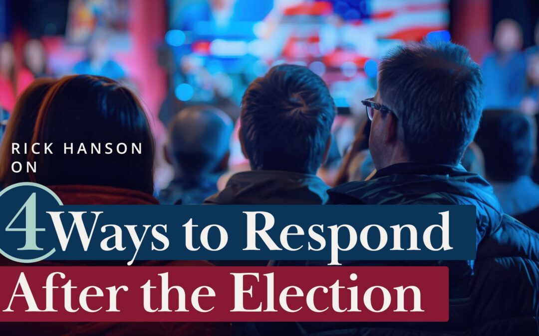 Meditation + Talk: 4 Ways We Can Respond After the Election