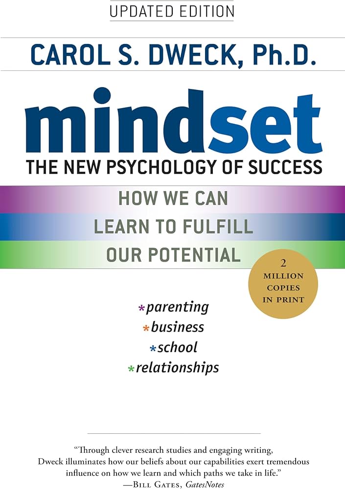 Mindset: The New Psychology of Success by Carol S. Dweck 
