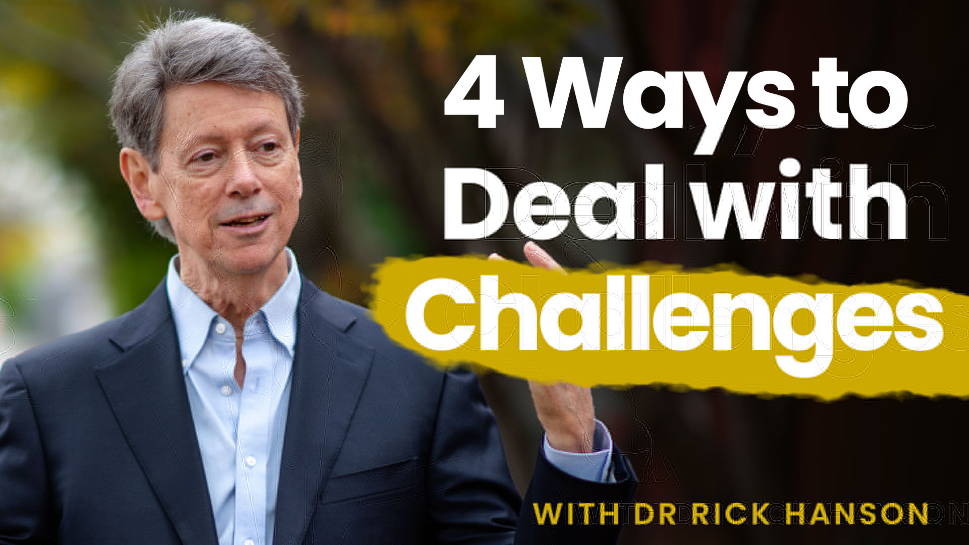 Meditation + Talk: Four Ways to Deal with Life’s Challenges Without Suffering Them