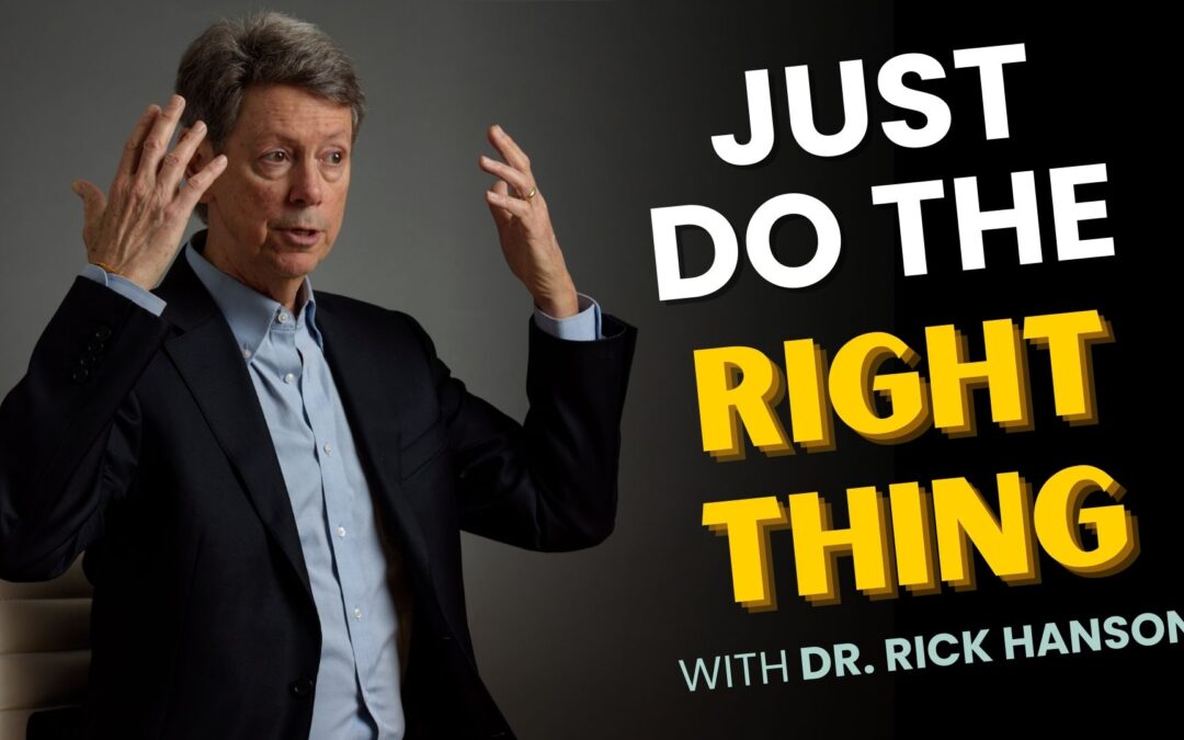 Talk + Meditation: Just Do the Right Thing
