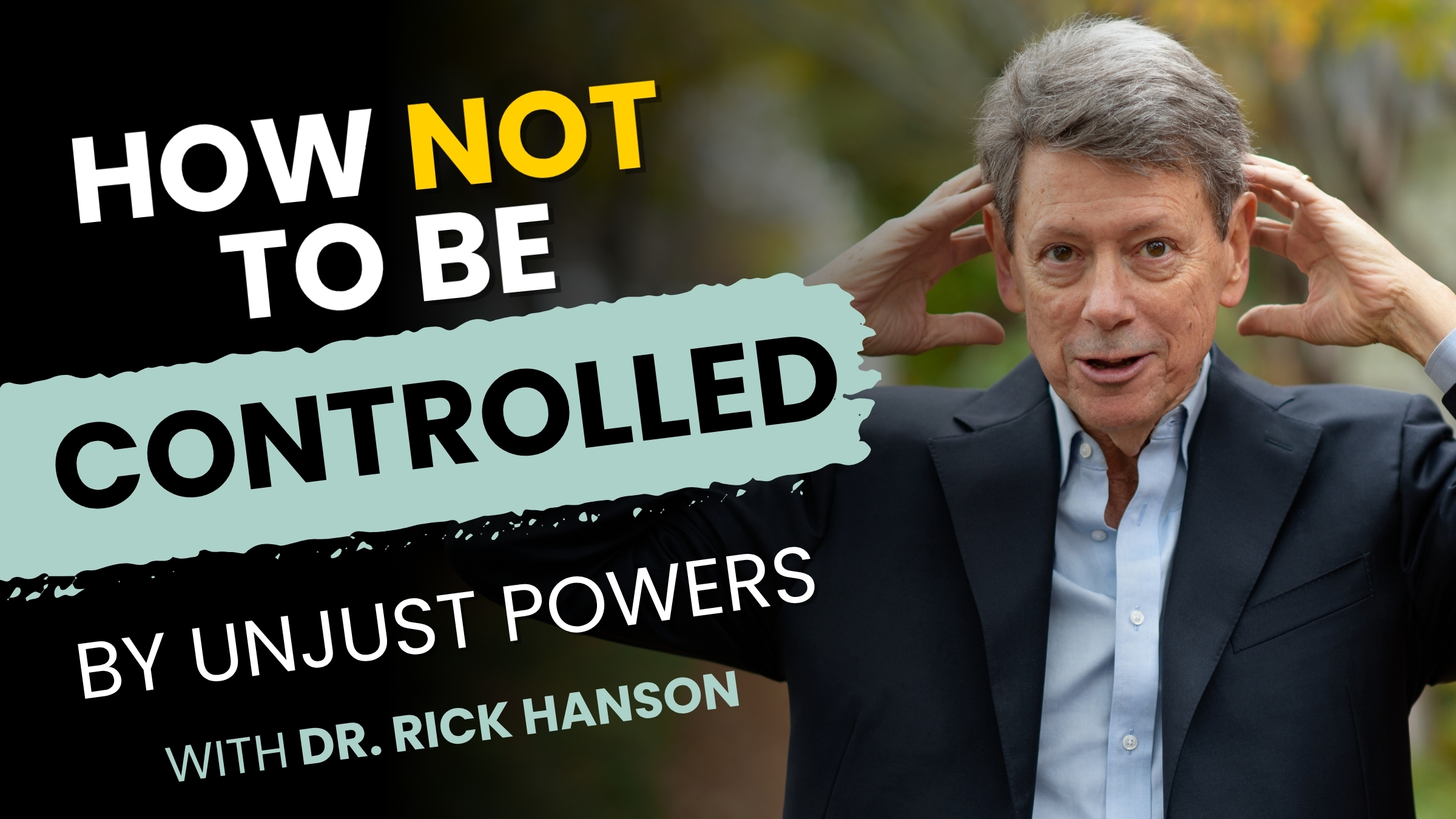 Talk + Meditation: When Unjust Power Comes at You – and What You Can Do about It