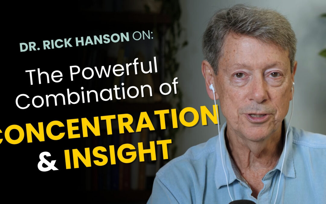 Talk + Meditation: The Powerful Combination of Concentration and Insight