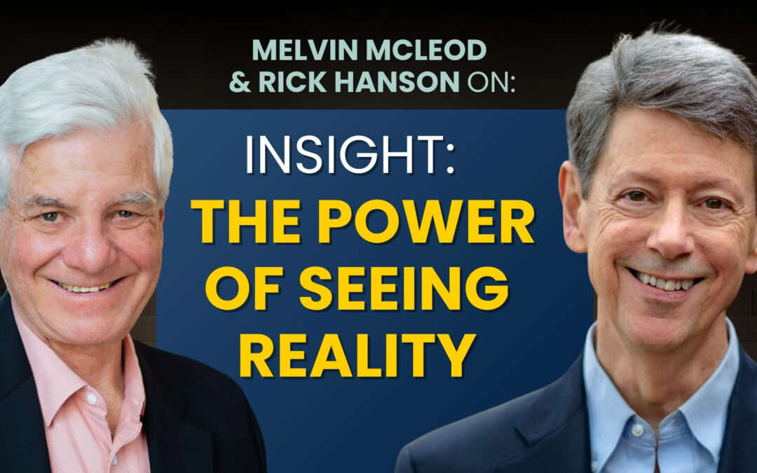 Talk + Meditation: Insight – The Power of Seeing Reality Clearly