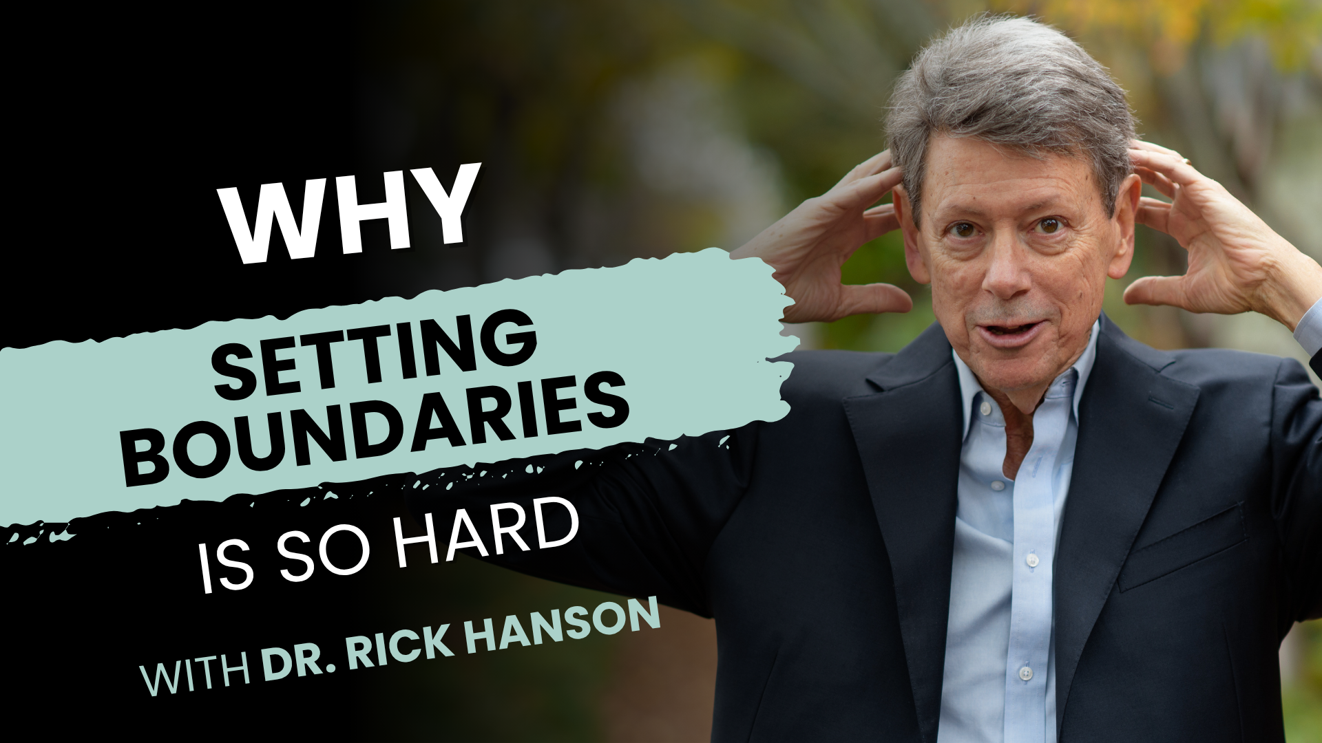 Talk + Meditation: Why It’s So Hard to Set – and Keep – Healthy Boundaries